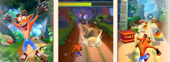 Crash Bandicoot: On the Run, el nuevo juego de Activision y los creadores de Candy Crush