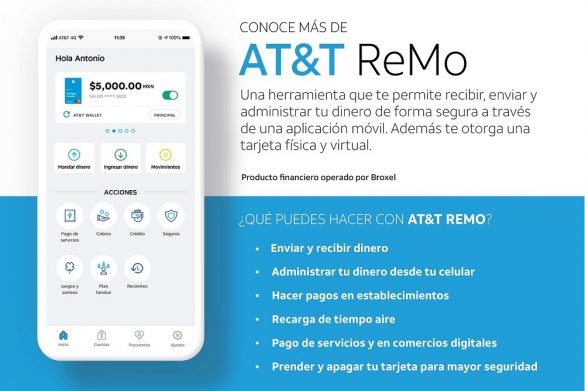 AT&T ReMo, una nueva herramienta financiera que permite a los usuarios digitalizar su dinero