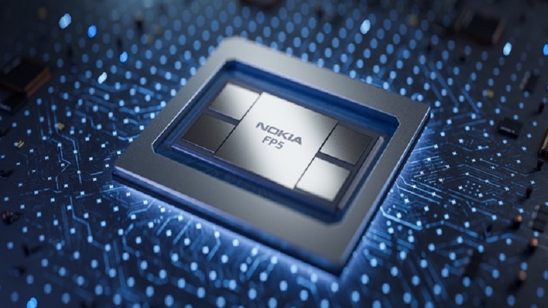 Nokia presenta FP5, su nuevo chip enrutador de silicio de quinta generación 