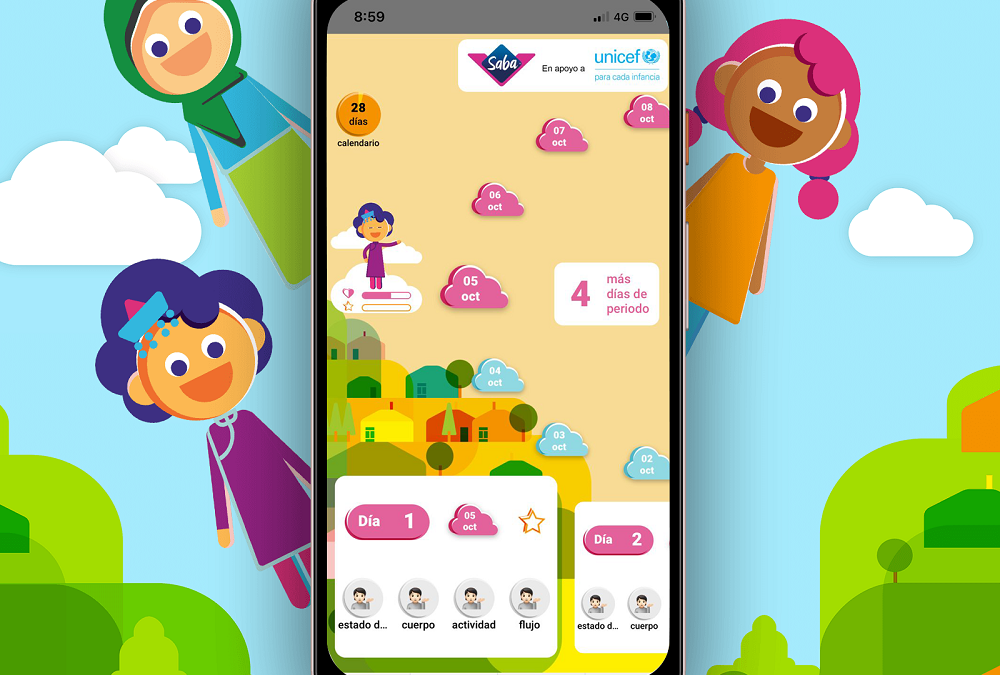 Saba y UNICEF México lanzan Oky, la primera app de su tipo para que niñas y adolescentes puedan monitorear su periodo menstrual