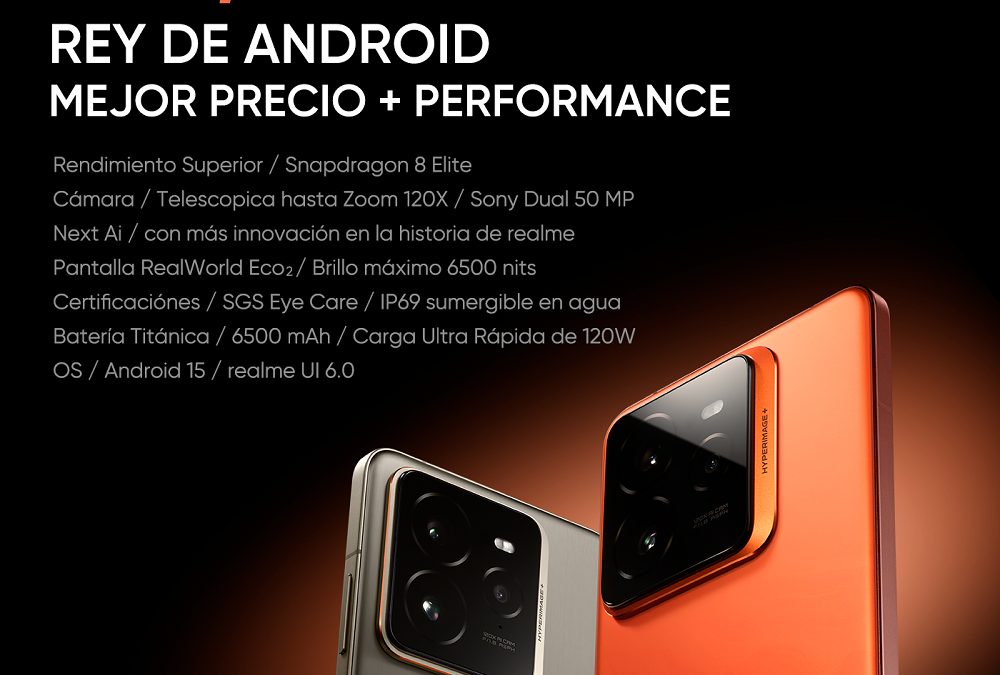 realme GT 7 Pro es la mejor compra inteligente en 2024 por su precio y características