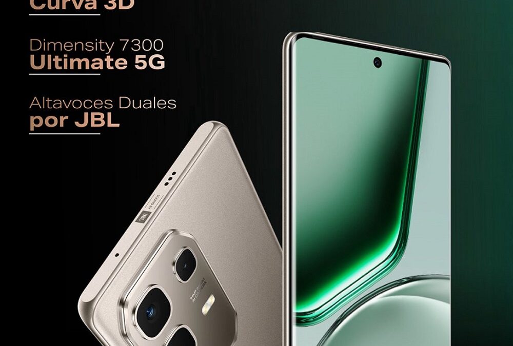 NOTE 50S, el smartphone con inteligencia artificial, rendimiento 5G, diseño premium y pantalla curva de 144 Hz