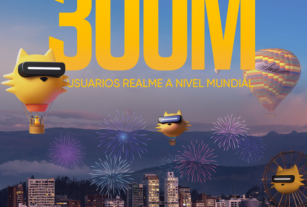 realme sabe cómo jugar : Alcanzando 300 millones de usuarios globales en 7 años