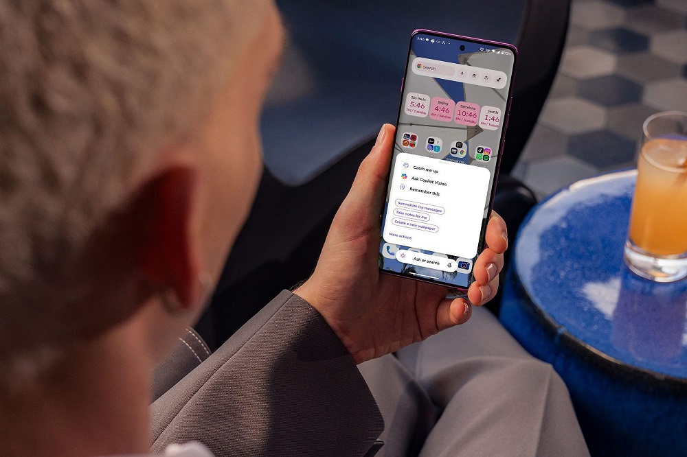 Motorola presenta Microsoft Copilot Vision integrado en moto ai