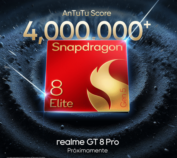realme anuncia el GT 8 Pro, uno de los primeros smartphones con Snapdragon 8 elite Gen 5 en México