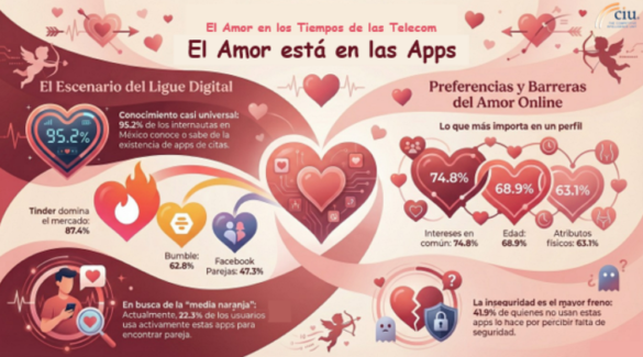 El Amor en los Tiempos de las Telecom, 2026: el Ligue Digital y las Apps de Citas en México