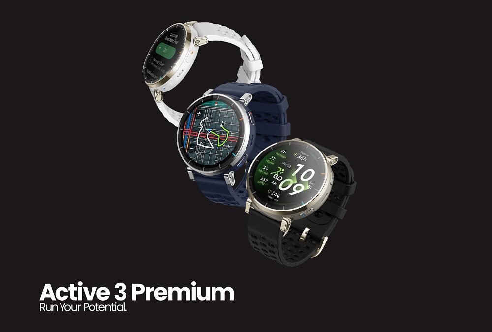 Amazfit Active 3 Premium Llega a México para Transformar el Running y el Entrenamiento Híbrido