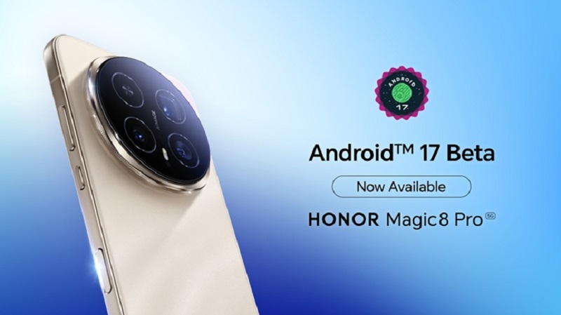 HONOR Magic8 Pro, entre los Primeros Dispositivos en Soportar Android 17 Beta 3 para Desarrolladores