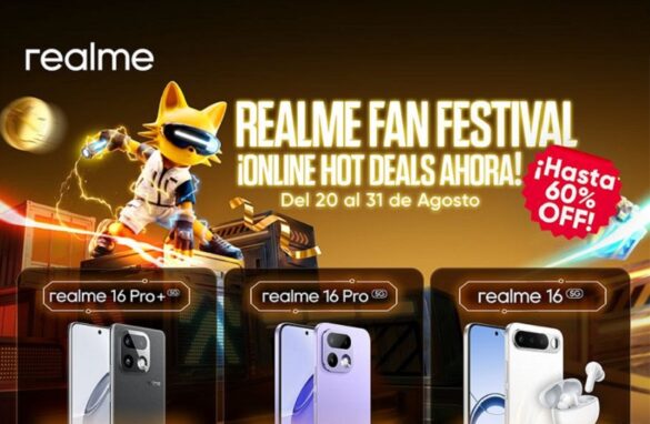 realme Celebra el Fan Festival 828 con Gaming, Tecnología y Descuentos Especiales para su Comunidad