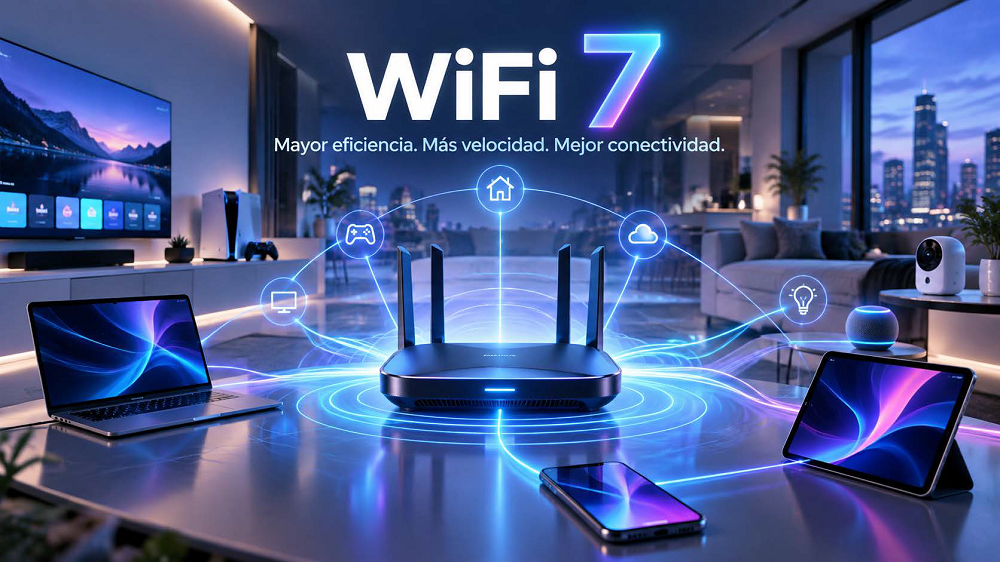 MEGA incorpora velocidades de 2 y 5 Gigas simétricos y tecnología WiFi 7 a su red de fibra óptica
